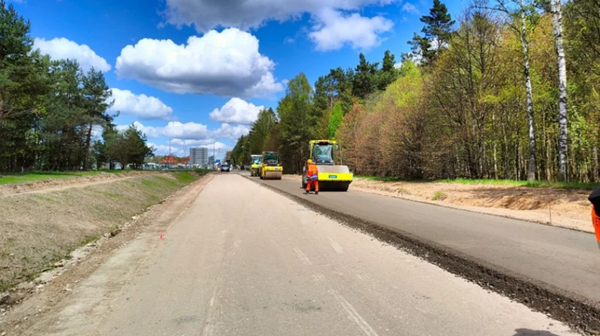 Eksperymentalny odcinek drogi powstał na Mazurach