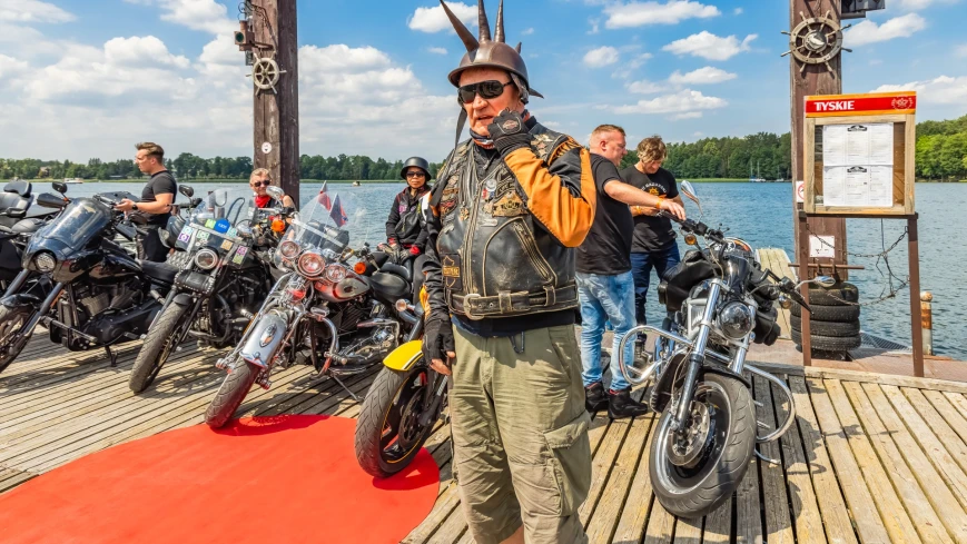 Mazury może również zwiedzać na motocyklach. Zobaczcie materiał filmowy