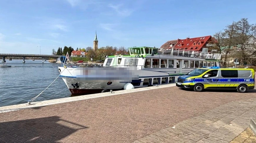 Mogło dojść do tragedii na Mazurach. Kapitan statku pasażerskiego był pijany