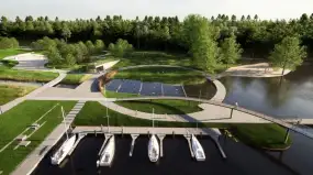 Nad Jeziorem Guzianka Wielka powstanie nowoczesna infrastruktura dla żeglarzy i turystów