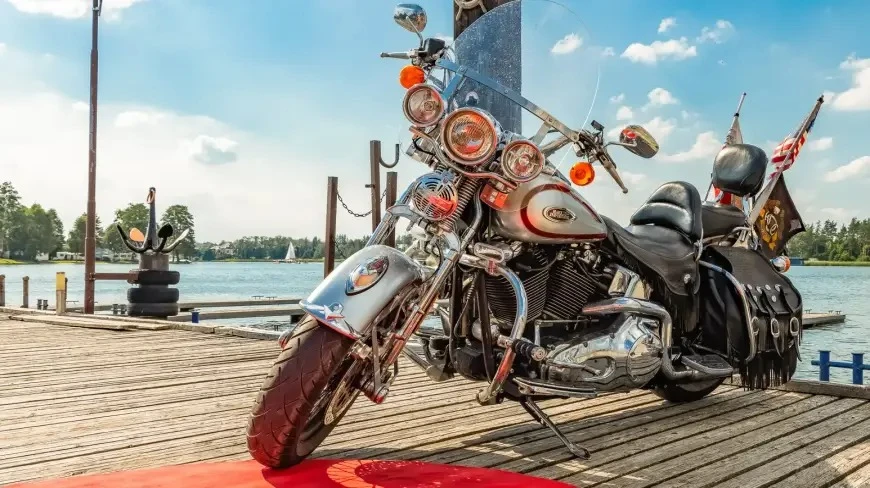 Jubileuszowy X Zlot Harley-Davidson w Marina Lester na Mazurach