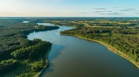 To najstarsza mapa Mazur. Pokazuje, jak przebiegały szlaki wodne