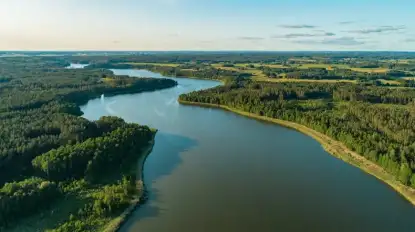 To najstarsza mapa Mazur. Pokazuje, jak przebiegały szlaki wodne