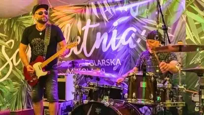 Korzuh w Wiosce Żeglarskiej w Mikołajkach