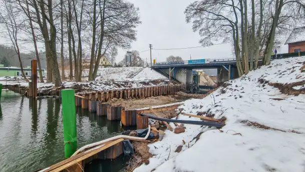 Remont śluzy Guzianka I, marzec 2023 - zdjęcie 5