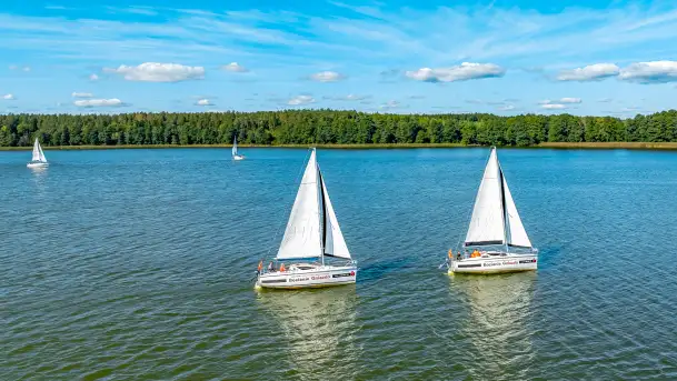 Regaty Enea Cup, jezioro Ryńskie, wrzesień 2023 r.