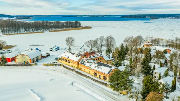 Ogonki i jezioro Święcajty, wersja zimowa bez obiecanego słońca