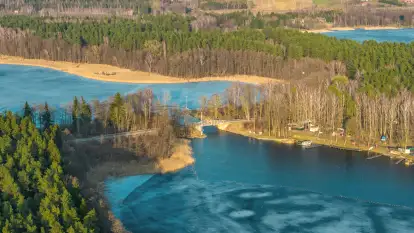 Przedwiośnie nad kanałem Kula, marzec 2026 r.