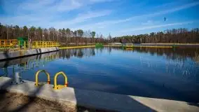 Śluza Guzianka II prawie gotowa, postęp prac 24.03.2020r. - zdjęcie 12