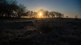 Wschód słońca w Giżycku, ul. Obwodowa - zdjęcie 4