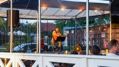 Mirek Koval Kowalewski w Sztynorcie, lato 2020 r.