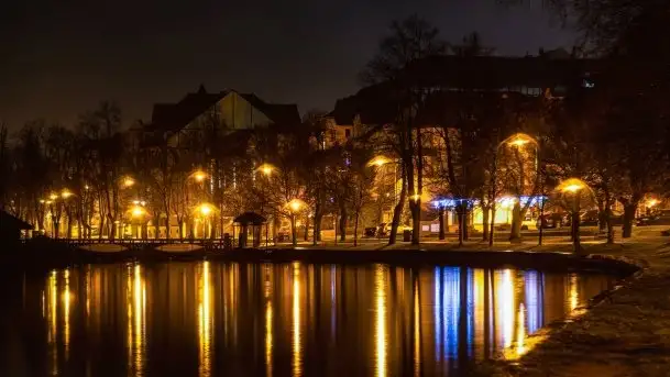 Zdjęcia nocne Ełku