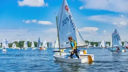 Regaty o Puchar Trzech Ryb w klasie Optimist - fotorelacja