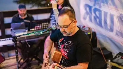 Załoga Dr Bryga w niepełnym składzie zagrała nad Mamrami