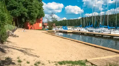 Domek na wodzie, jezioro Nidzkie - zdjęcie 5