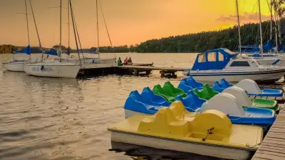 Domek na wodzie, jezioro Nidzkie - zdjęcie 2