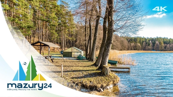 Mazurskie klimaty, luty 2023, Zatoka Mrówcza, 4K