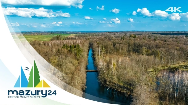 Mazury z góry - wiosna 2023, 4K