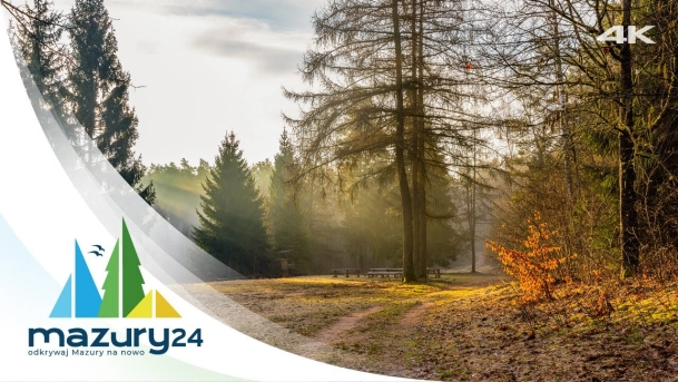 Przedwiośnie na półwyspie przy jeziorze Wydmińskim, 4K