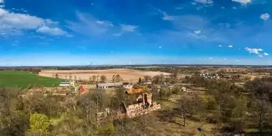 Ruiny pałacu w Prośnie