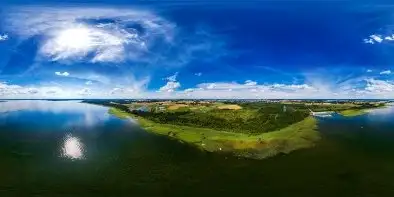 Jezioro Mamry, plaża miejska Węgorzewo