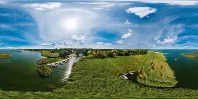 Port Popielno, jezioro Śniardwy