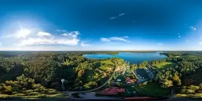 Port Gąsior i jezioro Bełdany