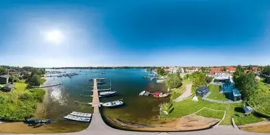 Jezioro Boczne i nowy Port-O-Wino