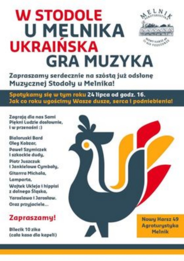 Ukraińska muzyka w Stodole u Melnika