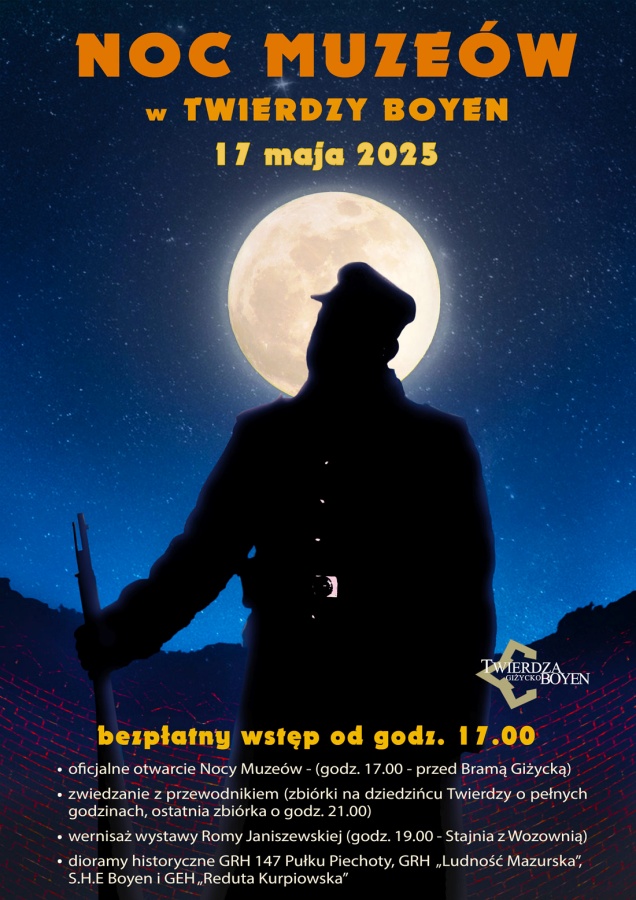 Niezwykła noc w Twierdzy Boyen na Mazurach. Warto się tam pojawić