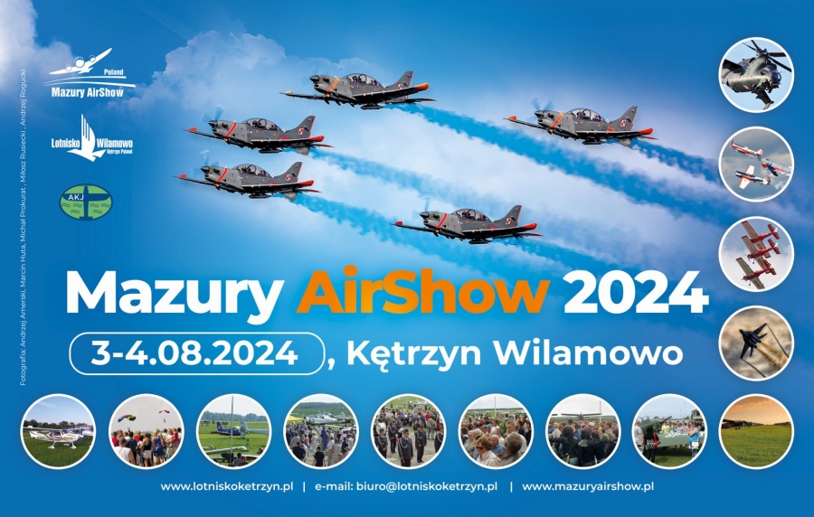 Mazury AirShow 2024 coraz bliżej. Co będzie się działo?
